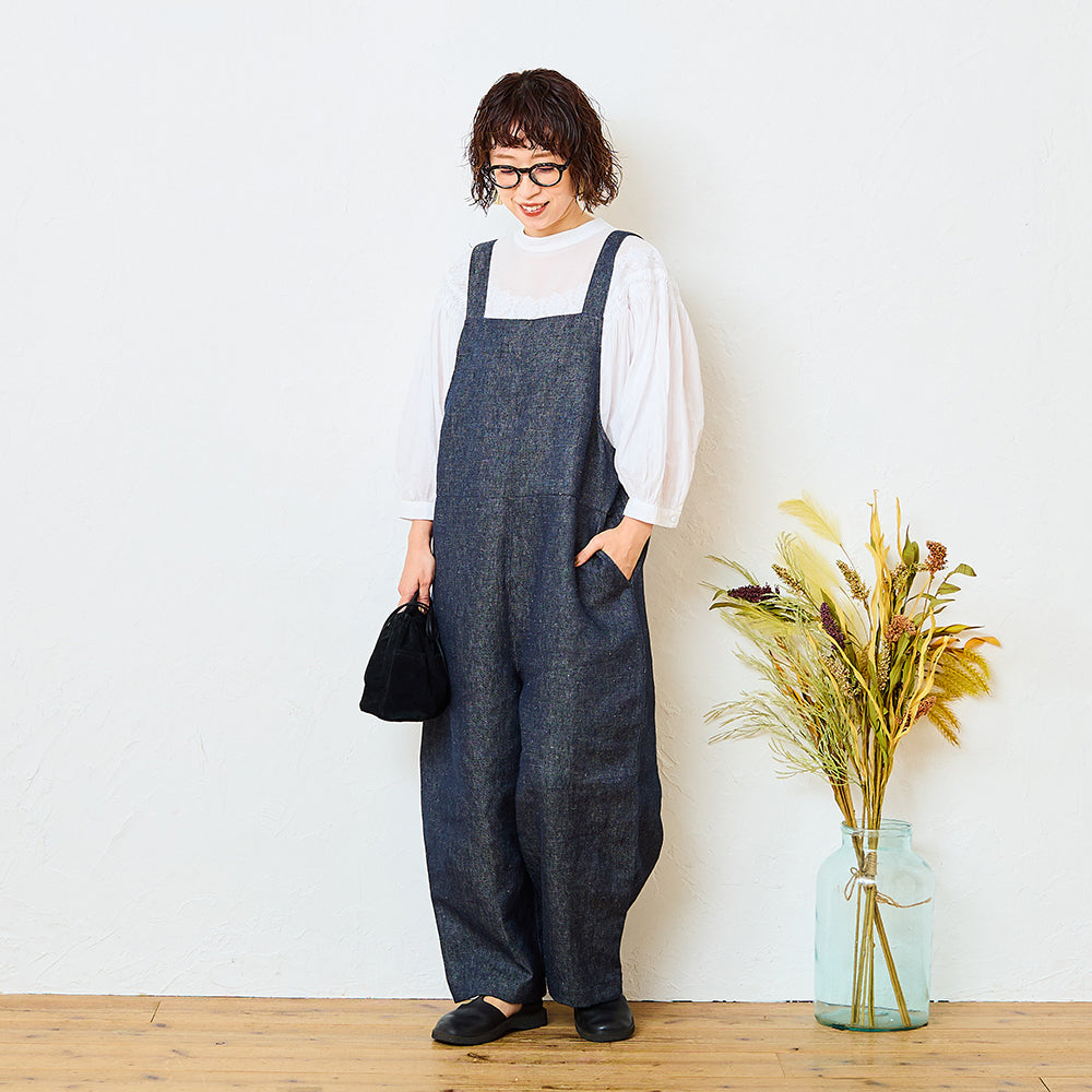 tomomi×TUTIE.】リネンデニムサロペット – TUTIE. no:wa