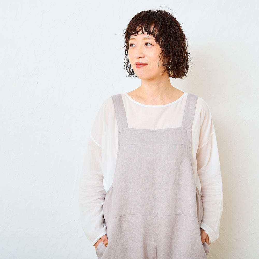 tomomi×TUTIE.】リネンデニムサロペット – TUTIE. no:wa