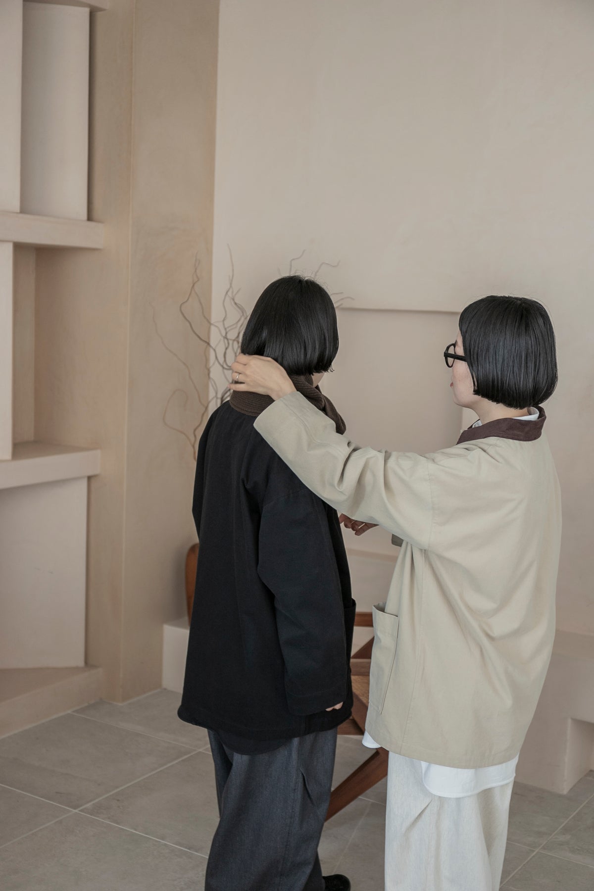 【ai&meg×TUTIE.】コットンツイル起毛カバーオール