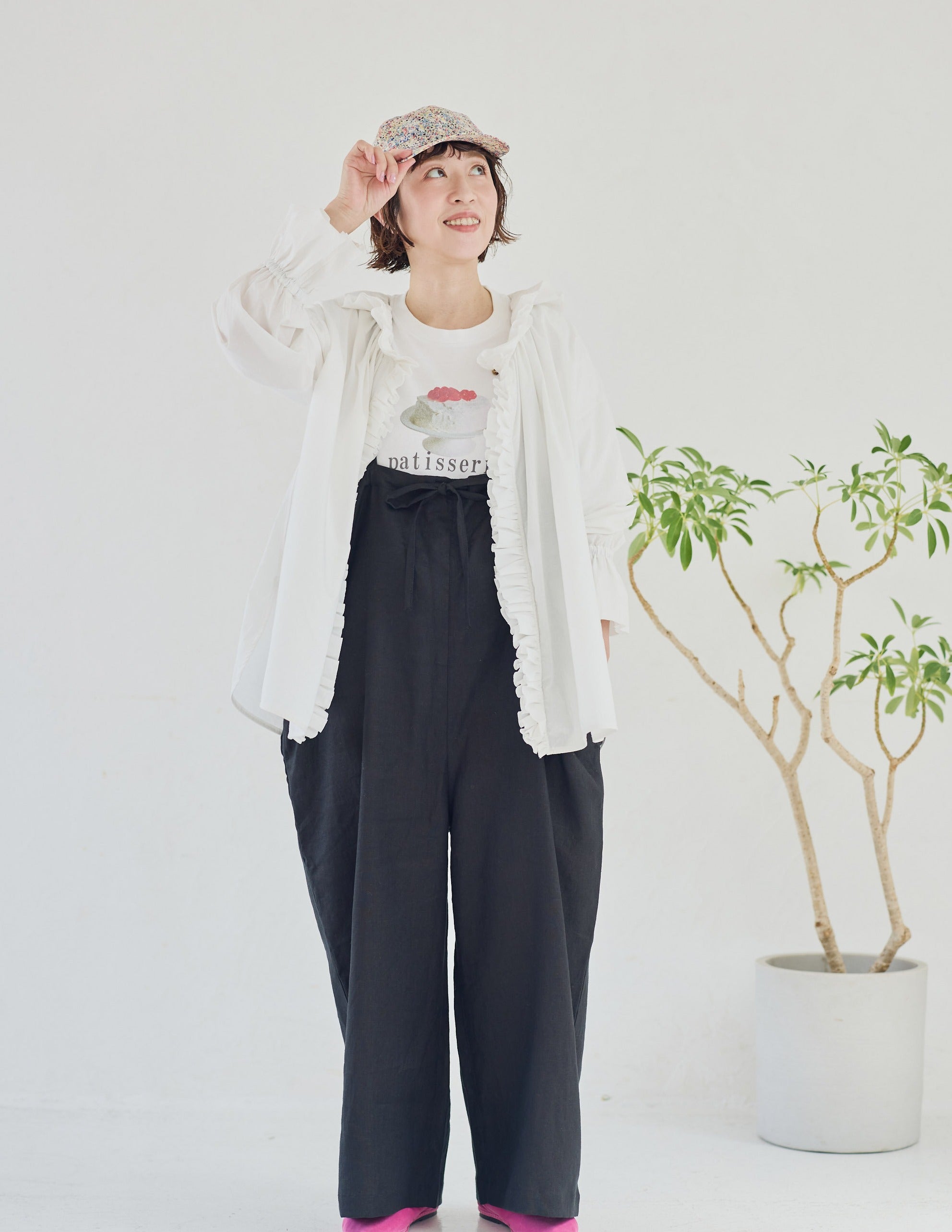 tomomiさんコラボ】リネンブラウジングサロペット – TUTIE. no:wa