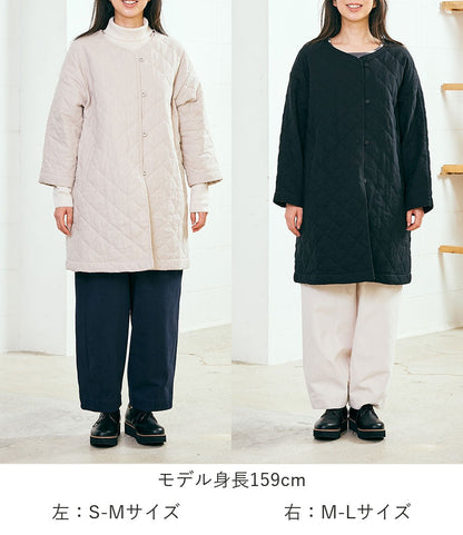 【kawasaki×TUTIE.】コットンリネンキルティングコート